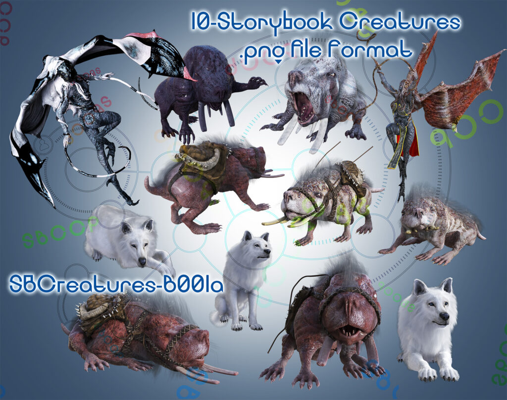 SBCreatures-B001a image preview thumb