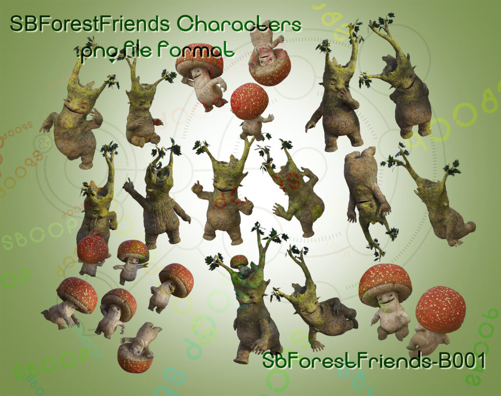 SBForestFriends-B001 preview image thumb