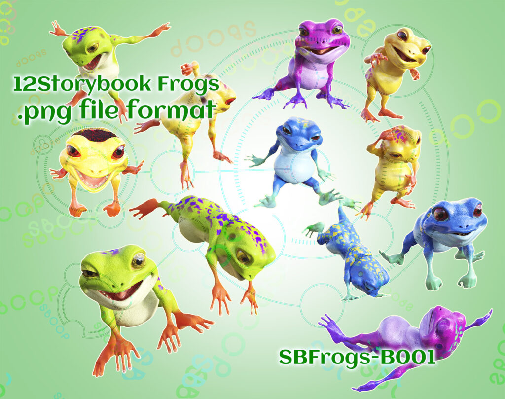 SBFrogs-B001-preview image